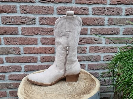 HAILEY BOOTS BEIGE SUEDINE