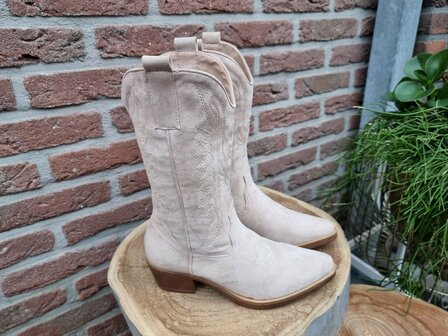 HAILEY BOOTS BEIGE SUEDINE