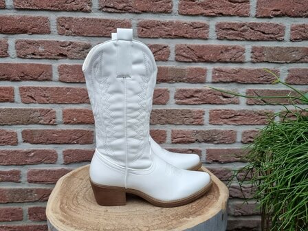 HAILEY BOOTS WHITE