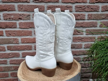 HAILEY BOOTS WHITE