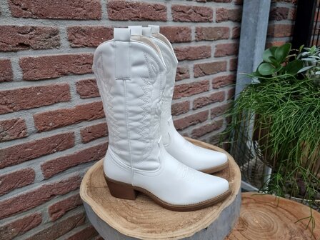 HAILEY BOOTS WHITE