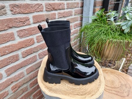 ALYSSA BOOTS BLACK LACK