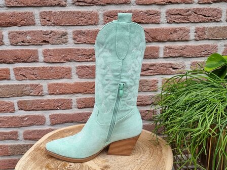 JENNY BOOTS TURQUOISE