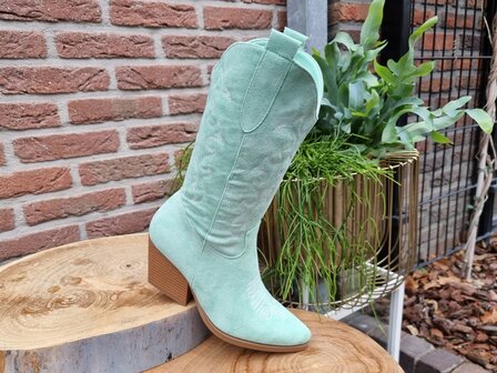 JENNY BOOTS TURQUOISE