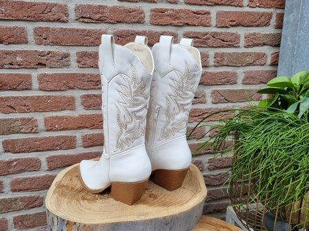 MILA BOOTS WHITE