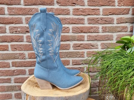 JASMINE BOOTS DENIM