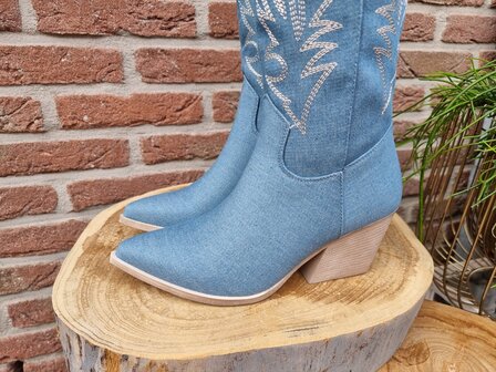 JASMINE BOOTS DENIM