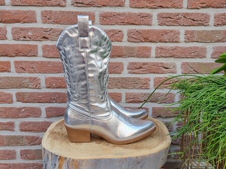 HAILEY BOOTS SILVER