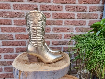 AMY BOOTS GOLD