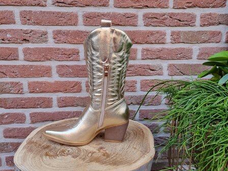 AMY BOOTS GOLD