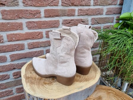 MARLEY BOOTS BEIGE SUEDINE