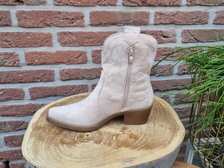 MARLEY BOOTS BEIGE SUEDINE