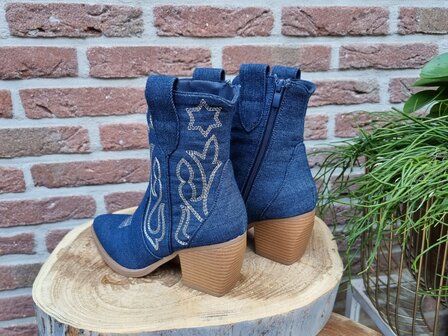 MARY BOOTS JEANS DARK BLUE