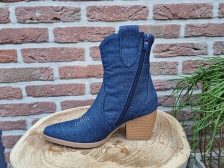 MARY BOOTS JEANS DARK BLUE