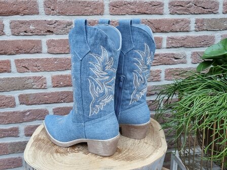 HAILEY BOOTS JEANS LIGHT BLUE