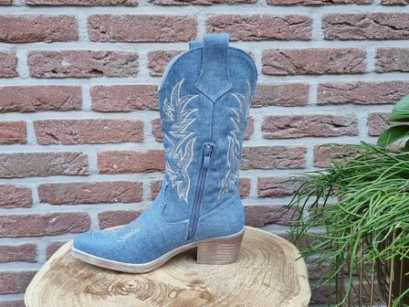 HAILEY BOOTS JEANS LIGHT BLUE