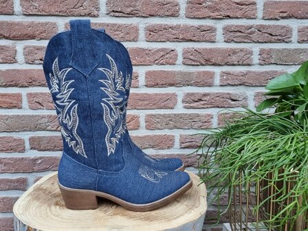 HAILEY BOOTS JEANS DARK BLUE