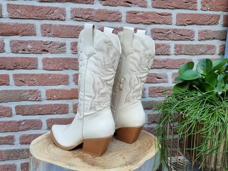 MILA BOOTS BEIGE