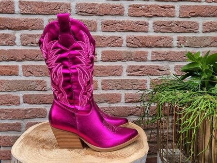 MILA BOOTS FUCHSIA