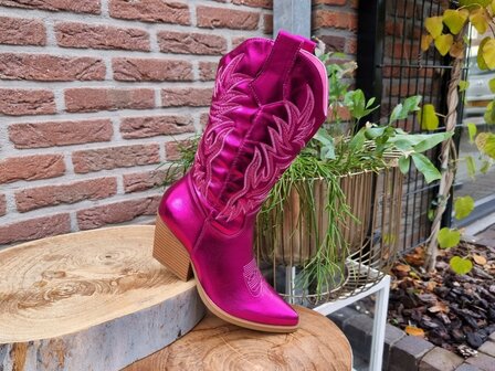 MILA BOOTS FUCHSIA
