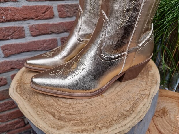 WHITNEY BOOTS GOLD