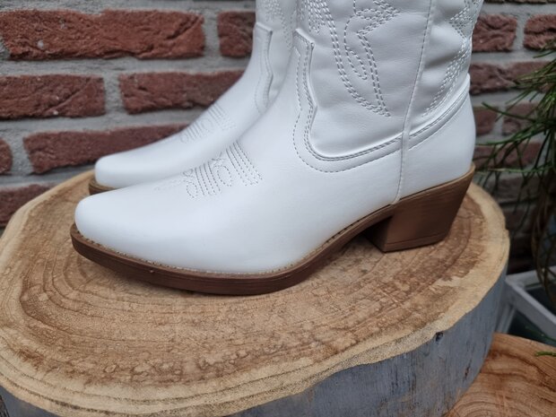 HAILEY BOOTS WHITE