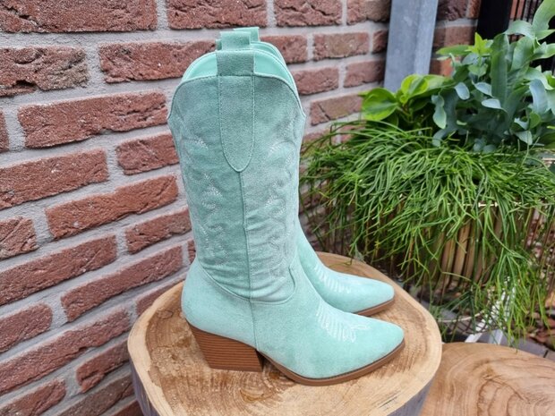 JENNY BOOTS TURQUOISE