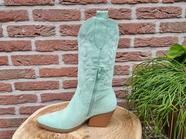 JENNY BOOTS TURQUOISE