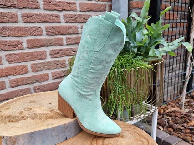 JENNY BOOTS TURQUOISE