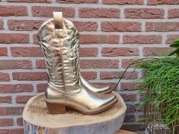 HAILEY BOOTS GOLD