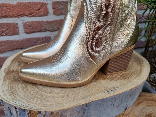 MARY BOOTS GOLD