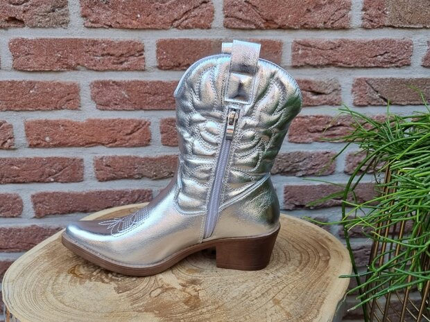 MARLEY BOOTS SILVER