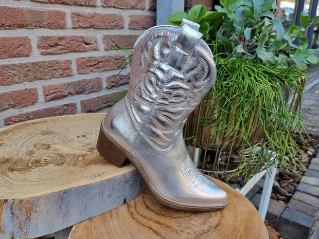 MARLEY BOOTS SILVER