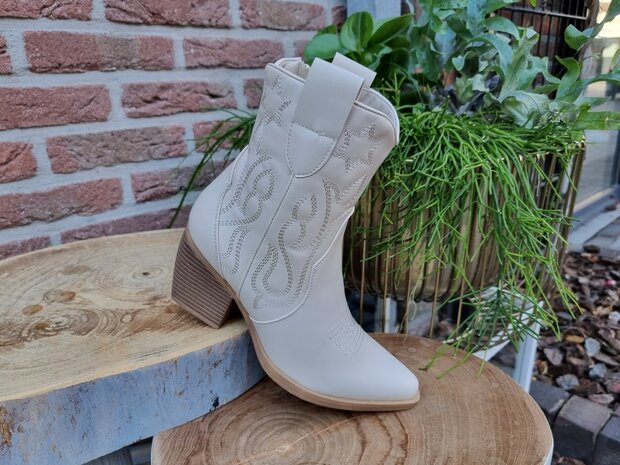 MARY BOOTS BEIGE