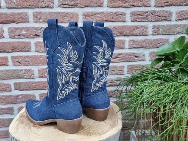 HAILEY BOOTS JEANS DARK BLUE