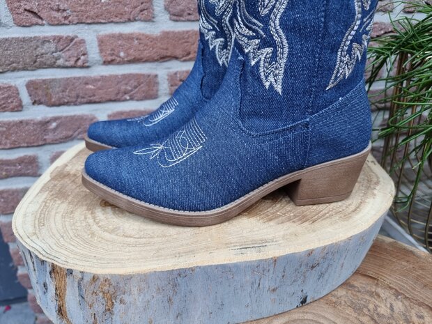 HAILEY BOOTS JEANS DARK BLUE