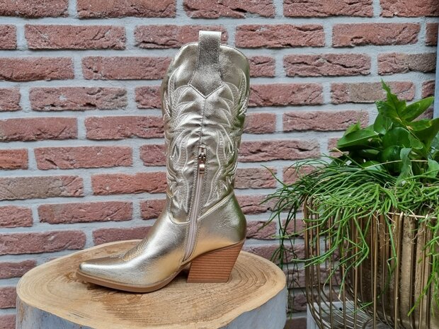MILA BOOTS GOLD