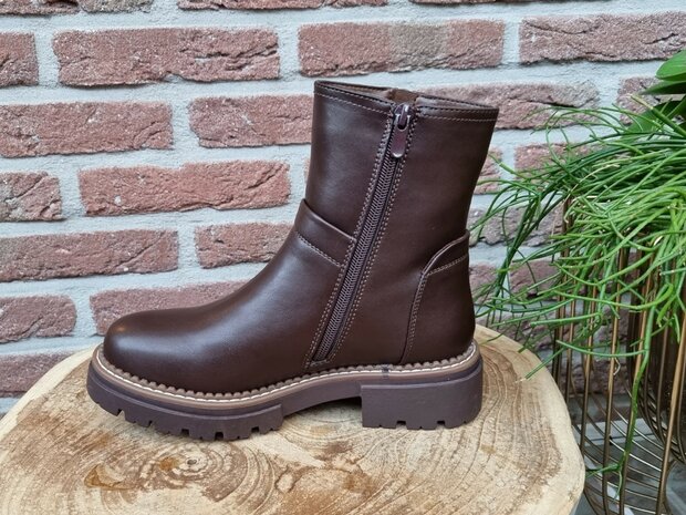 LIZZ BOOTS BROWN