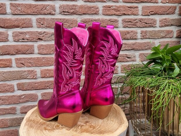 MILA BOOTS FUCHSIA