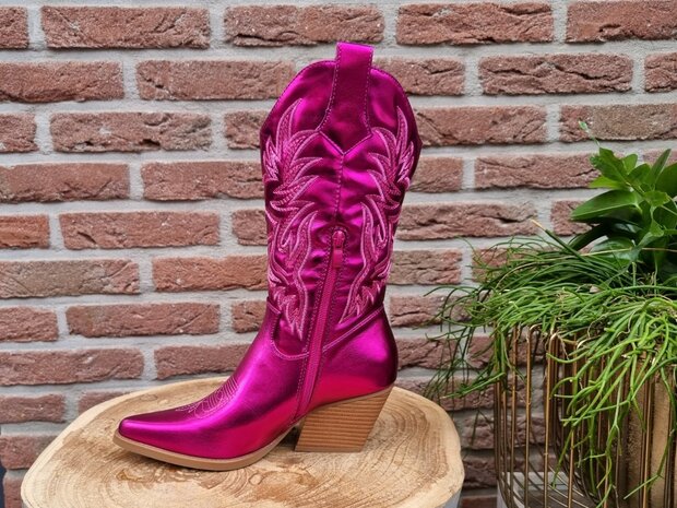 MILA BOOTS FUCHSIA