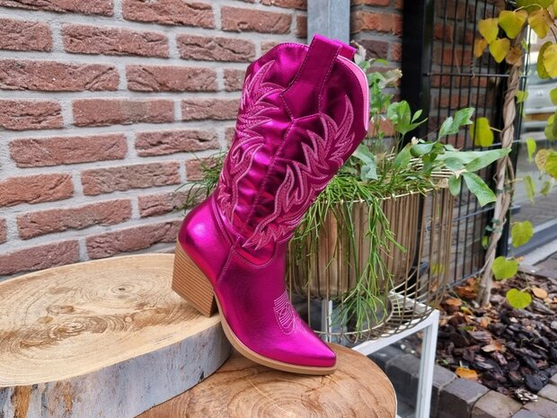 MILA BOOTS FUCHSIA